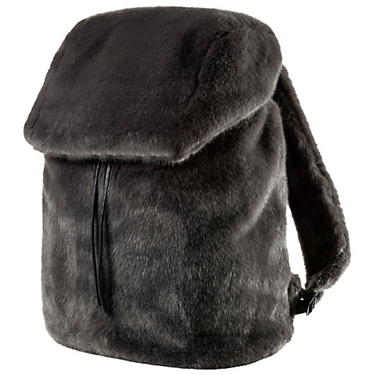 Puma faux cheap fur backpack