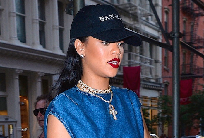 Rihanna just brought back the '90s tiny rucksack trend