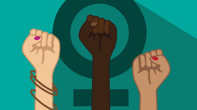 International Women's Day poster.