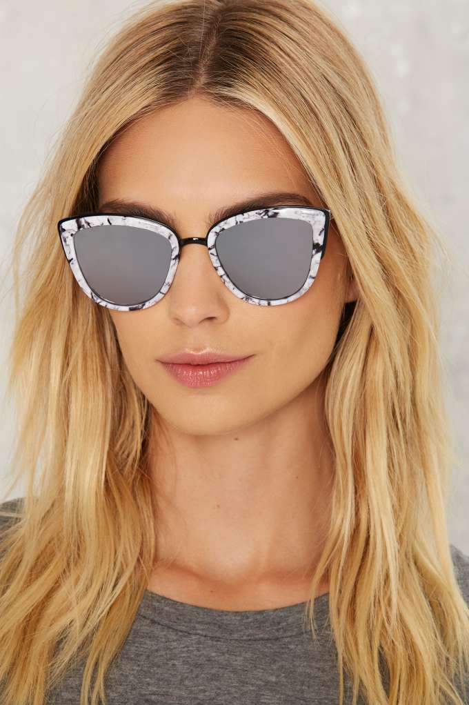 My girl sunglasses white online