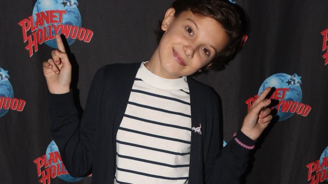 Millie Bobby Brown Visits Planet Hollywood