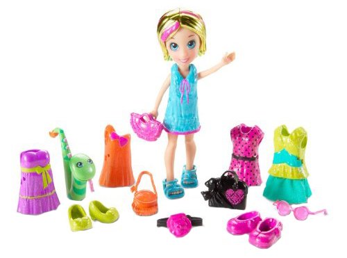 Polly pocket on sale dress up dolls