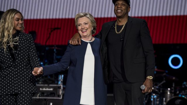 beyonce jay z hillary clinton