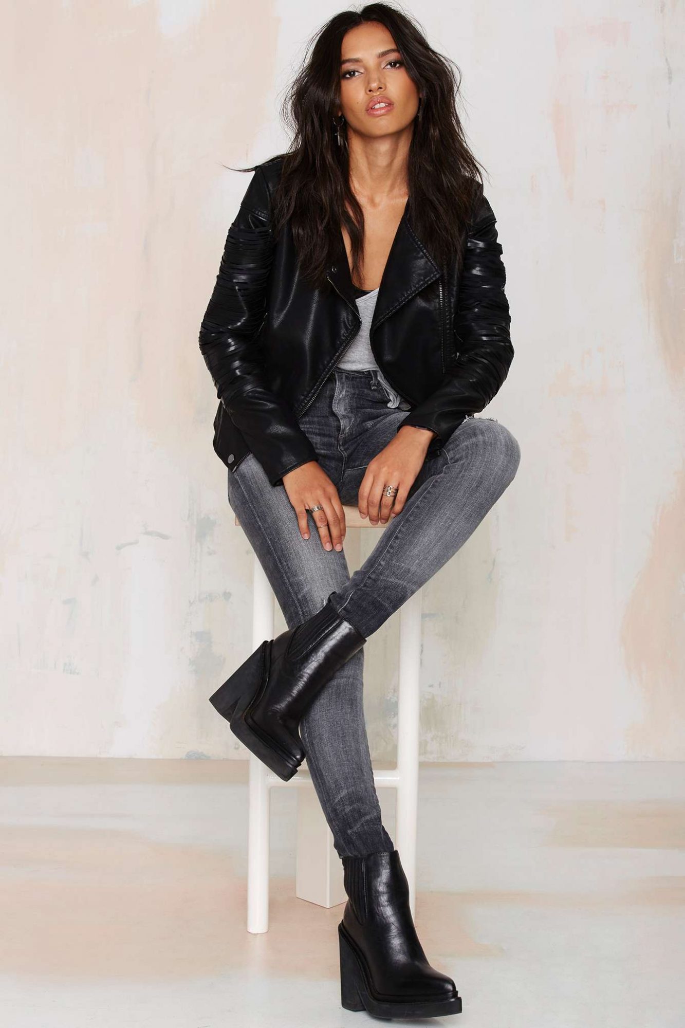 7 fake leather jackets to help you embrace your ~edgiest self