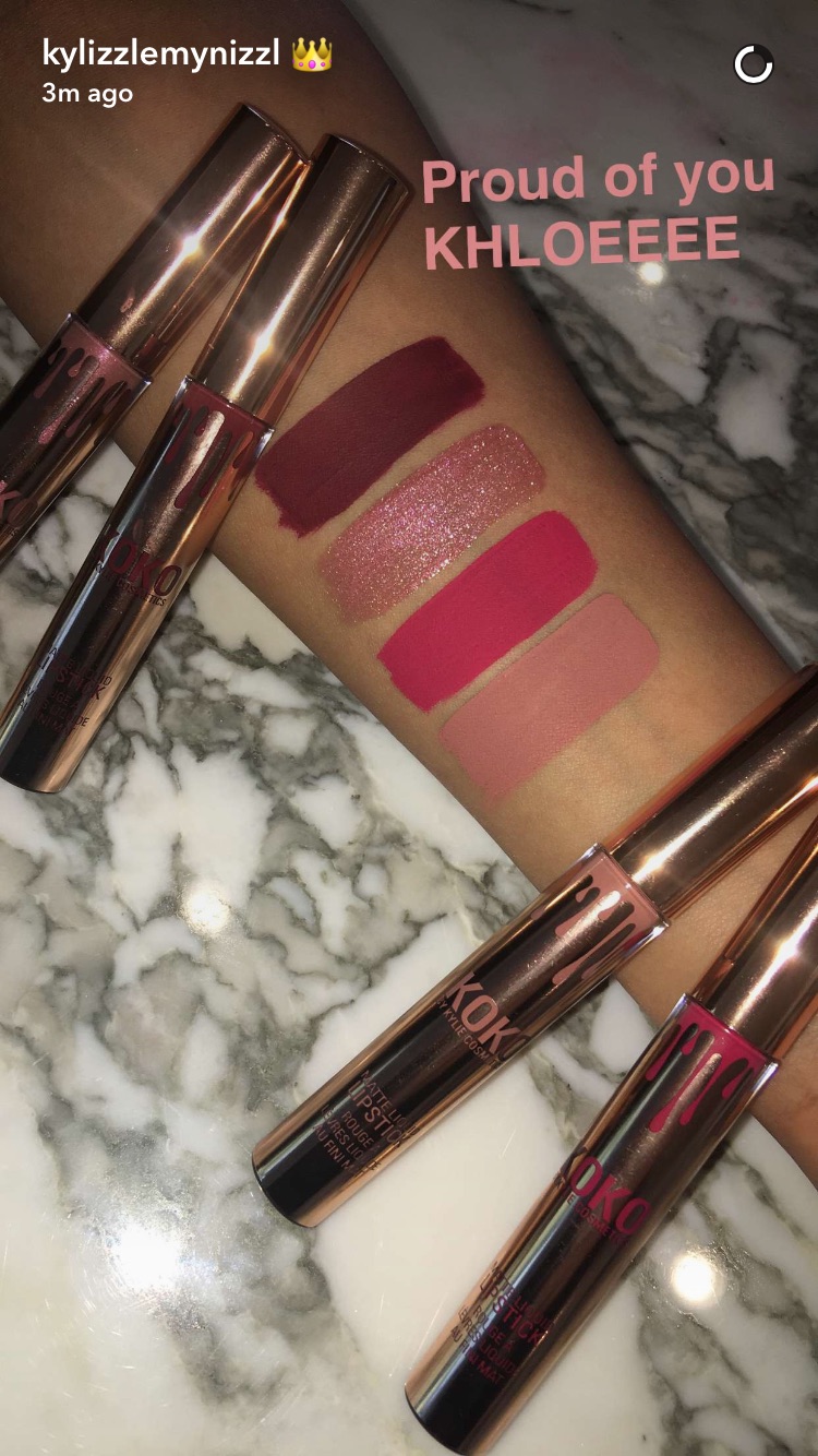 Khloe kardashian lipstick kylie deals cosmetics