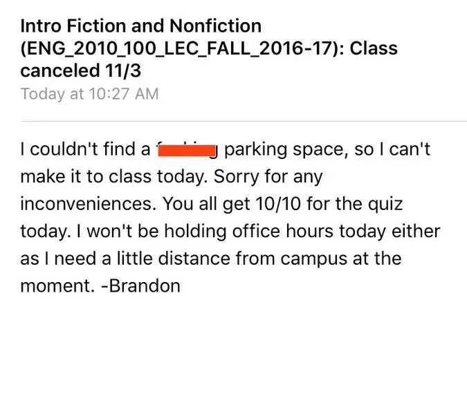 Professor furious after classes were canceled for Astros victory