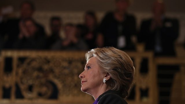 Hillary Clinton Makes A Statement After Loss In Presidential Election