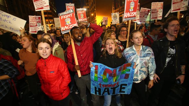 As Donald Trump Wins Presidency, Country Reacts