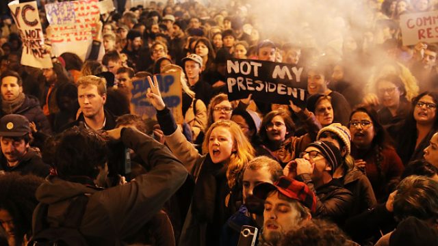 As Donald Trump Wins Presidency, Country Reacts