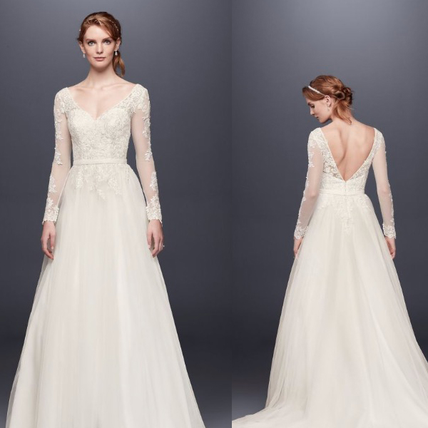 David's bridal winter hot sale wedding dresses