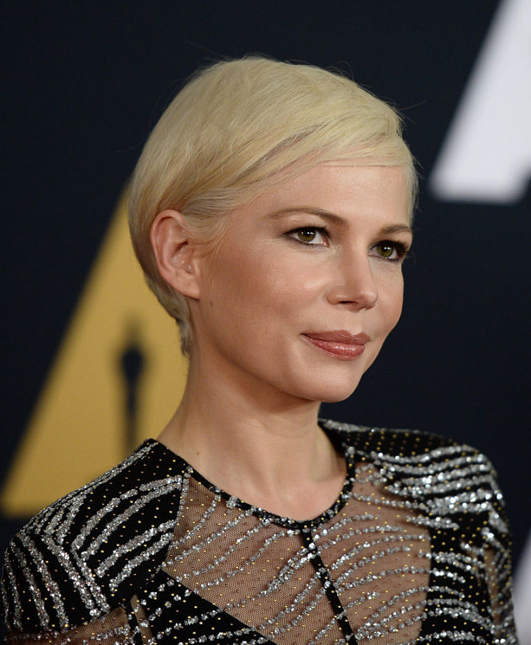 Michelle Williams Gets Strangely Sparkly and See-Through - Go Fug Yourself