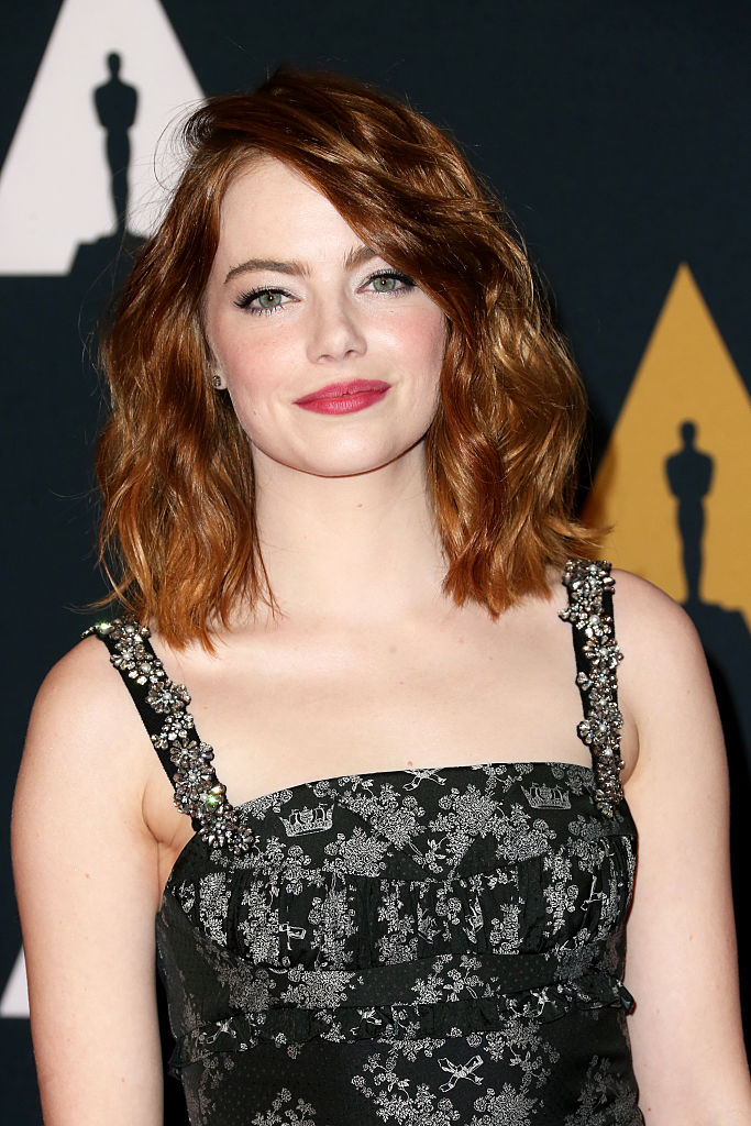 HOLLYWOOD, CA - NOVEMBER 12:  Actress Emma Stone attends the Academy of Motion Picture Arts and Sciences' 8th annual Governors Awards at The Ray Dolby Ballroom at Hollywood & Highland Center on November 12, 2016 in Hollywood, California.  (Photo by Frederick M. Brown/Getty Images)