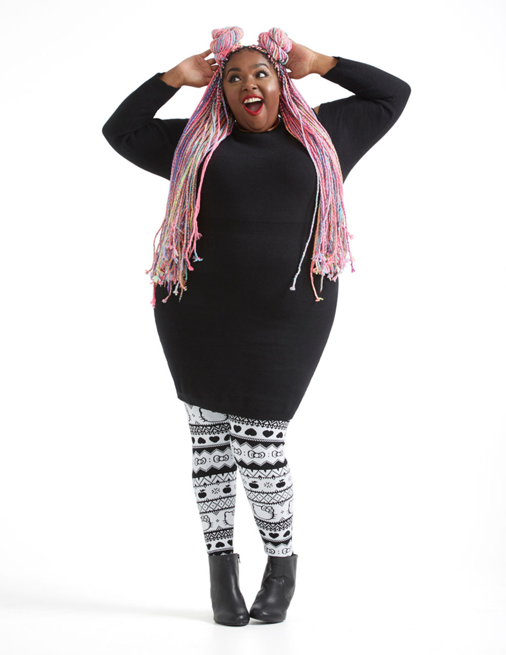 Plus Size - Hello Kitty Black Legging - Torrid