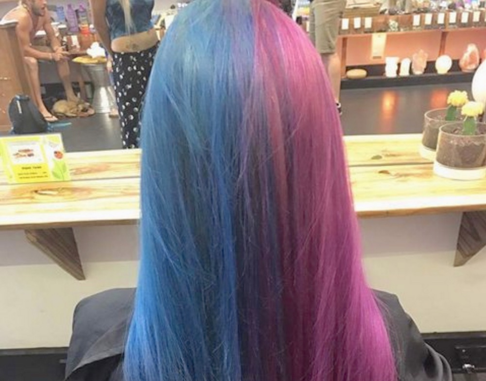 This woman's stunning dual dye job proves we don't have to choose when ...