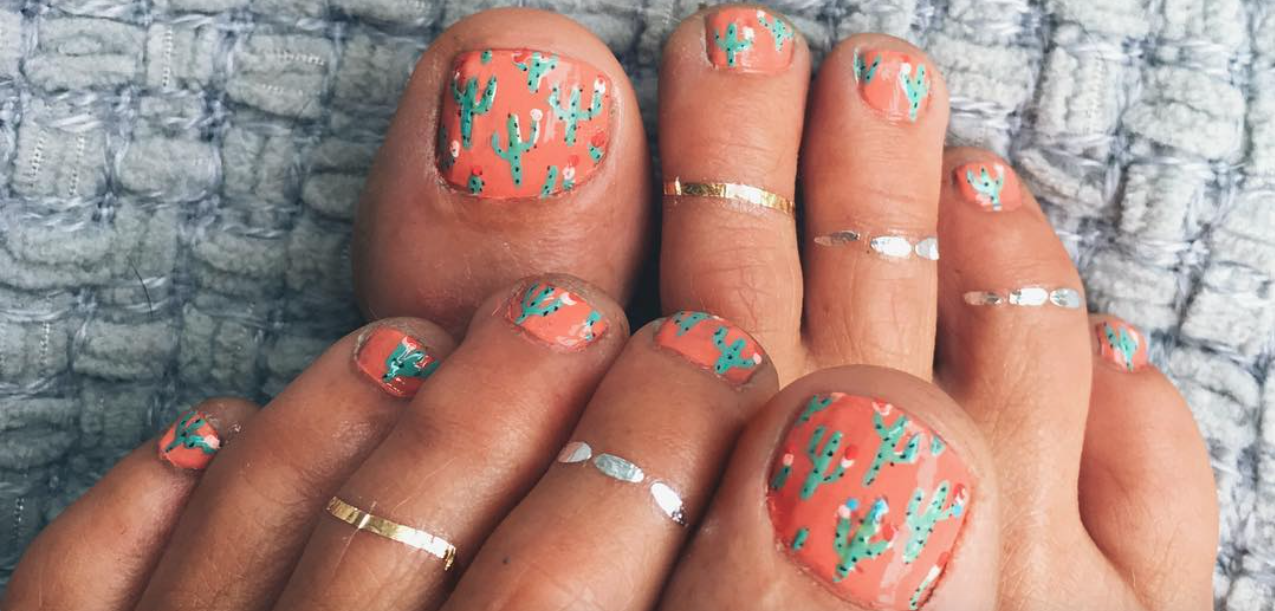 10 Summer Toenail Art Ideas