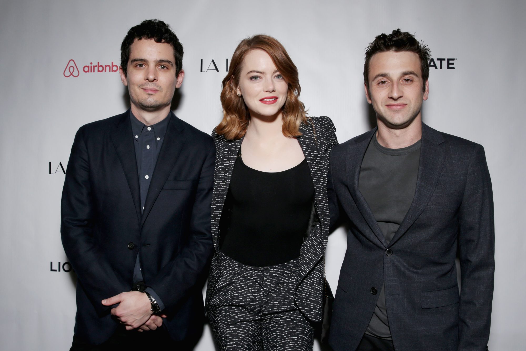 Emma Stone's Saint Laurent Pantsuit