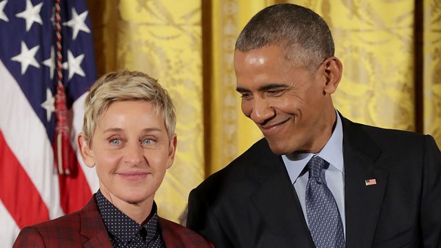 Ellen Degeneres Obama