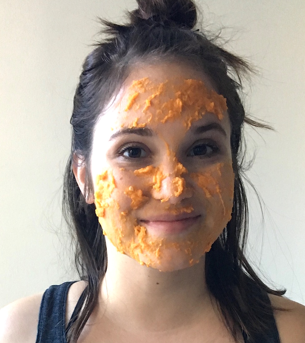 Turn your Thanksgiving leftovers into a part of your skincare routine with this easy 4-ingredient sweet potato face mask