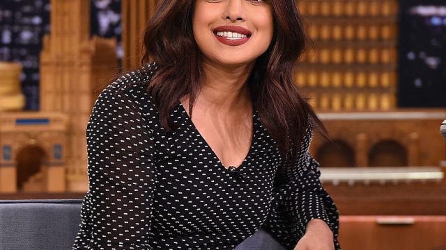 Priyanka Chopra Visits "The Tonight Show Starring Jimmy Fallon"