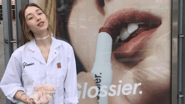 glossier