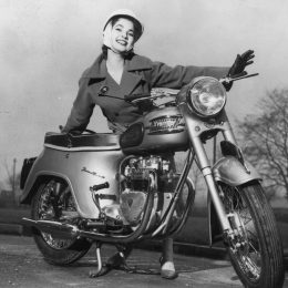 woman motorcycle