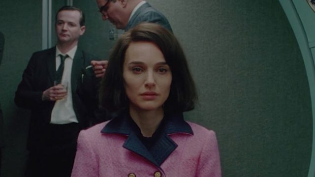 Here's the story behind Natalie Portman's pink Chanel suit in Jackie -  HelloGigglesHelloGiggles