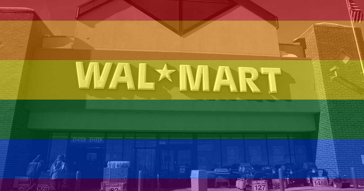 Walmart Just Helped The Gay Rights Movement In A MAJOR Way And Here's ...