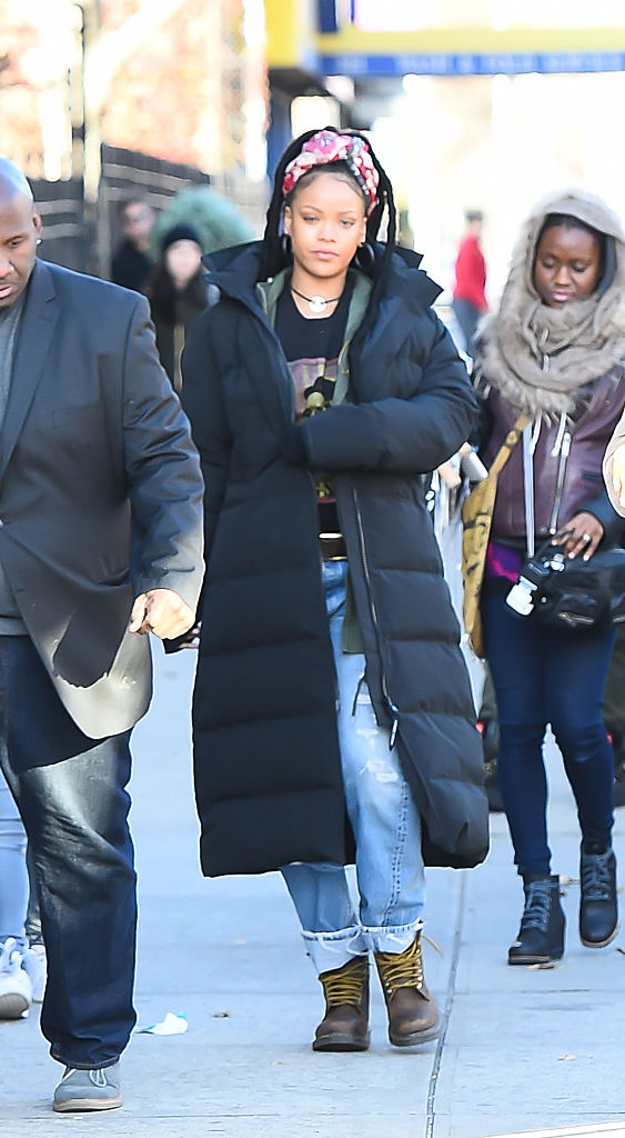 Rihanna winter hot sale fashion