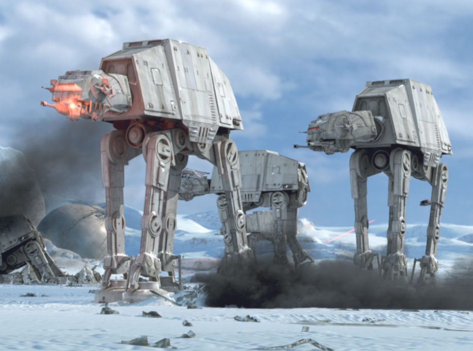 This dad built his kids a freaking full-size AT-AT playhouse and won ...