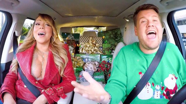 Mariah Carey Carpool Karaoke Xmas