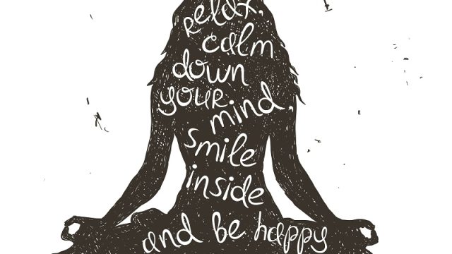 yoga drawing