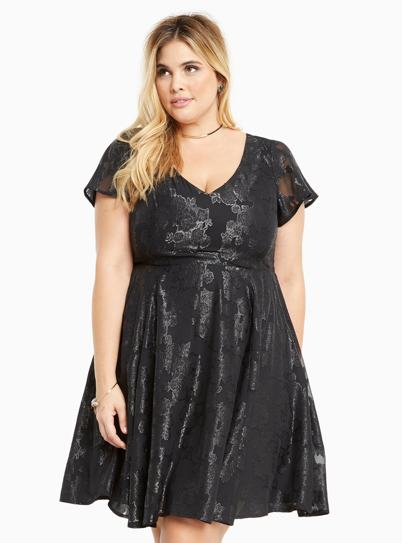 Plus Size - Fox Print Skater Dress - Torrid