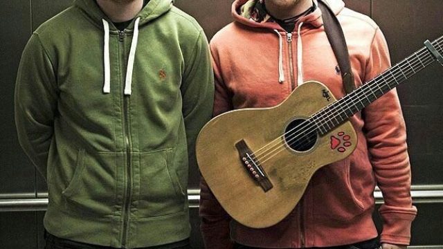 Ed Sheeran and Rupert Grint