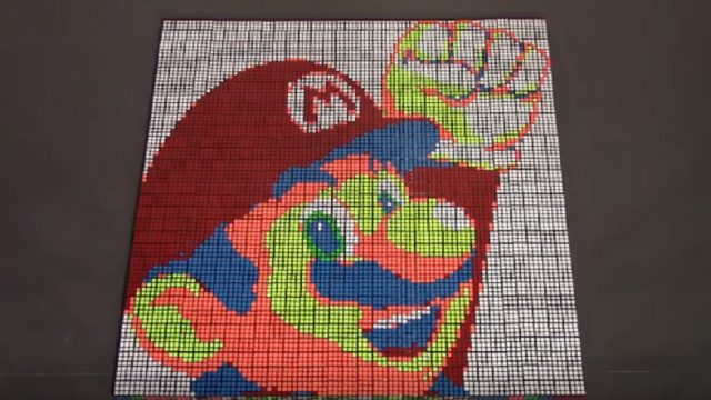 Here's a Super Mario Bros. stop-motion film made out of Rubik's cubes and  it's absolutely genius - HelloGigglesHelloGiggles