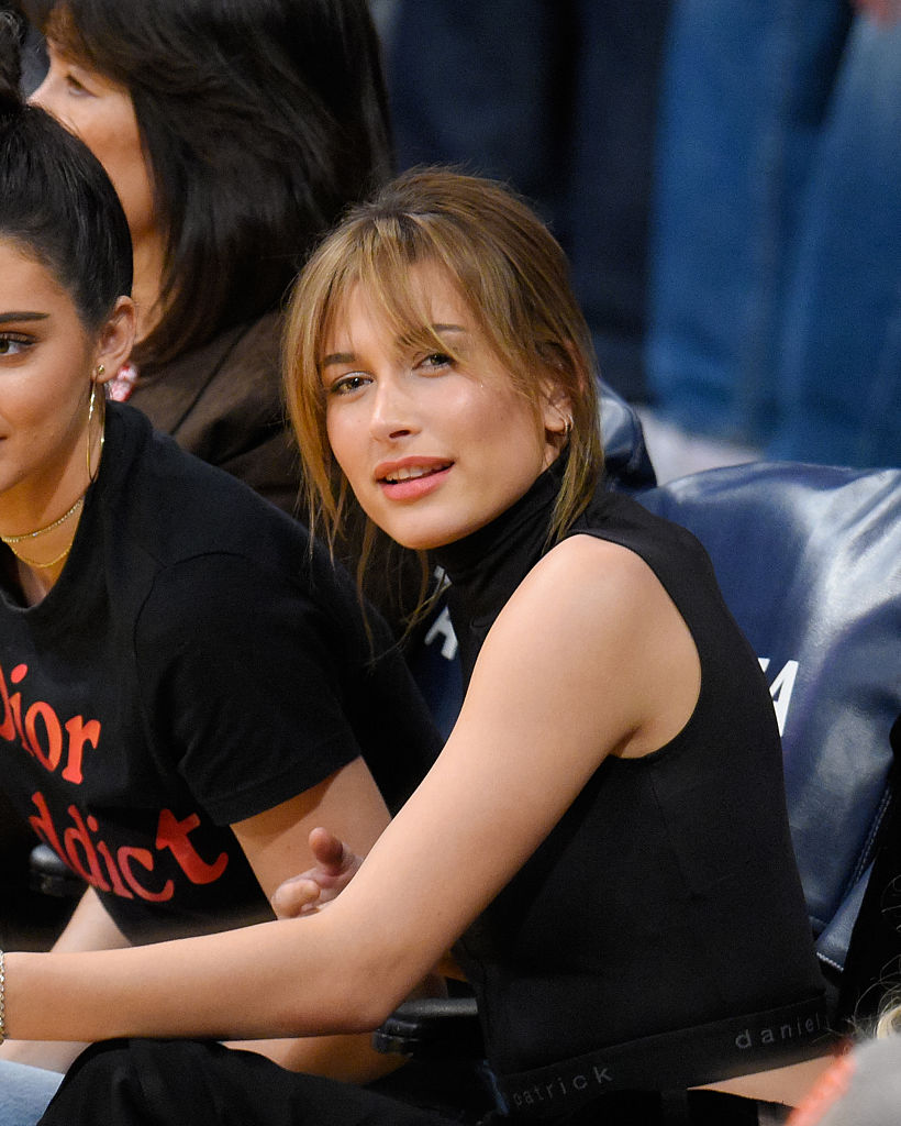 Kendall Jenner Carries Dubai's It Bag Courtside At A Laker's