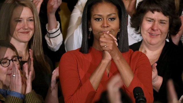Michelle Obama Delivers Final Speech At The White House