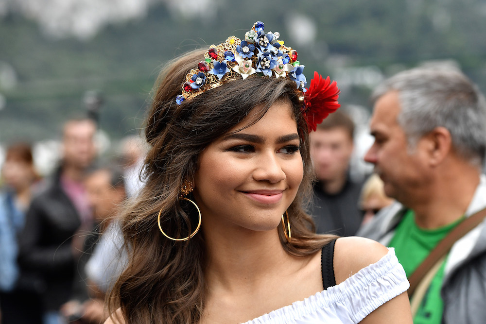 Zendaya dolce 2024 and gabbana