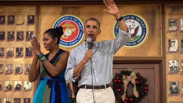 barack and michelle obama