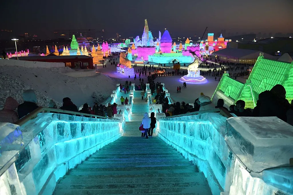 China Basically Built Elsas Ice Palace From Frozen And We Cant Let It Go 