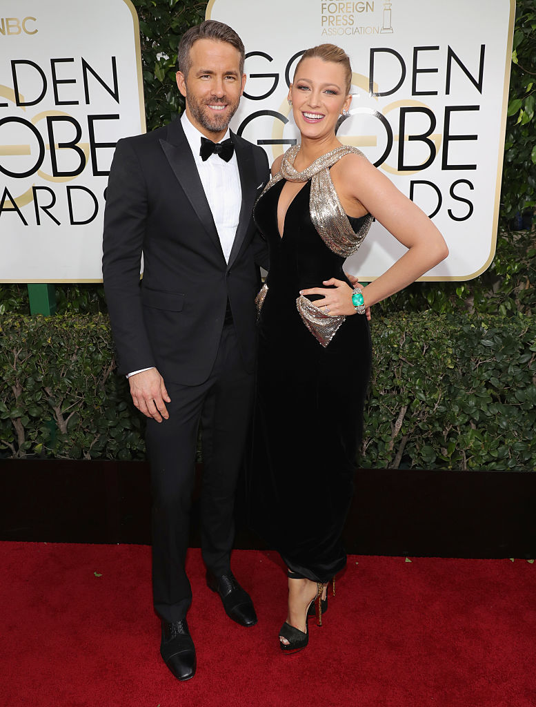 Blake Lively has ARRIVED at the Golden Globes and her dress has pockets ...