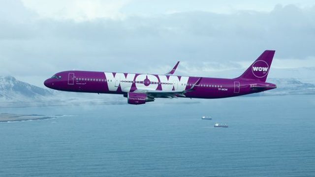 Wow air to Europe