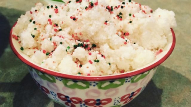 snow ice cream