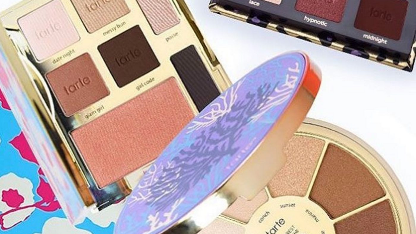 Tarte Cosmetics shared beautiful swatches of their limited-edition ...