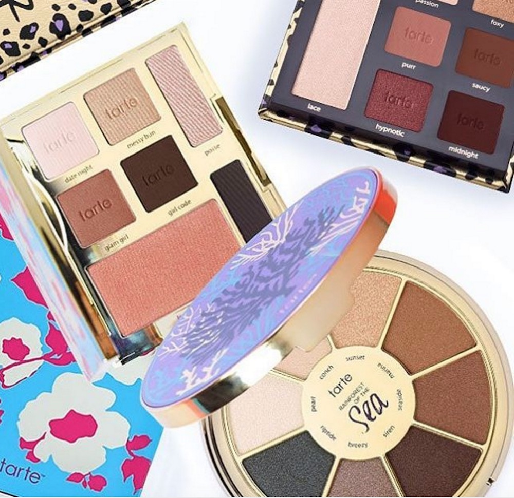 Tarte Cosmetics shared beautiful swatches of their limited-edition ...