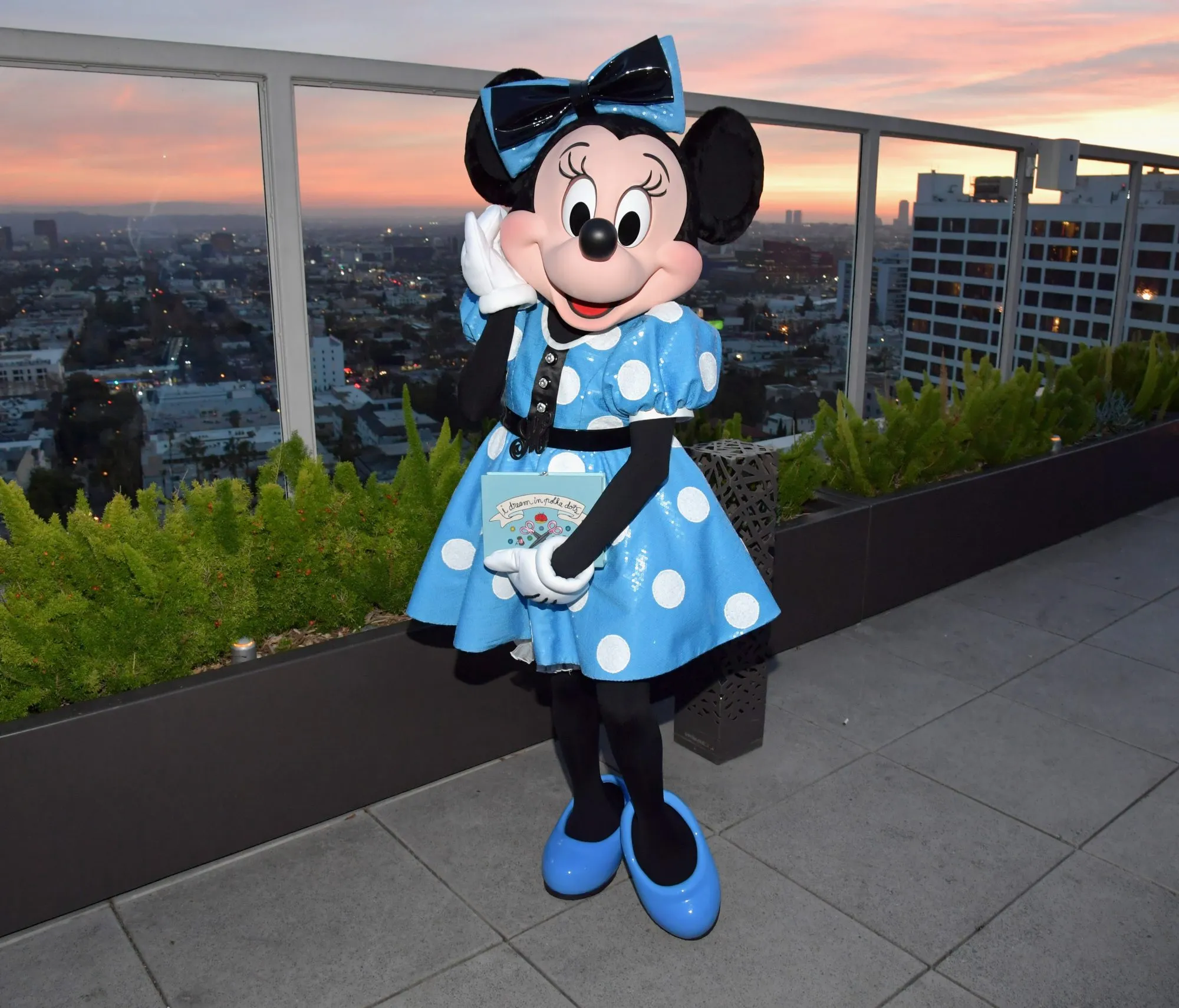 Blue minnie mouse on sale dress