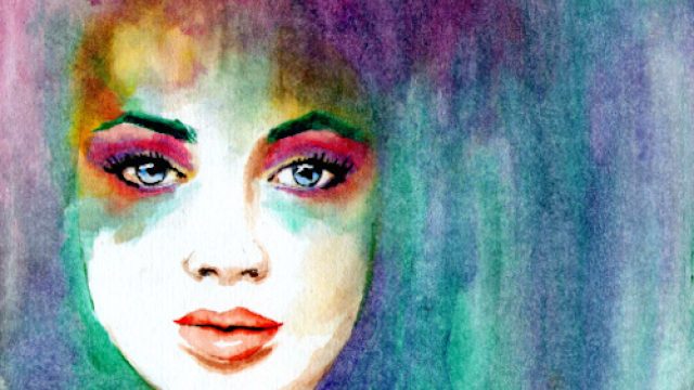 girl illustrated
