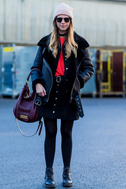 Regular girls with amazing street style fashion at Berlin Fashion Week ...