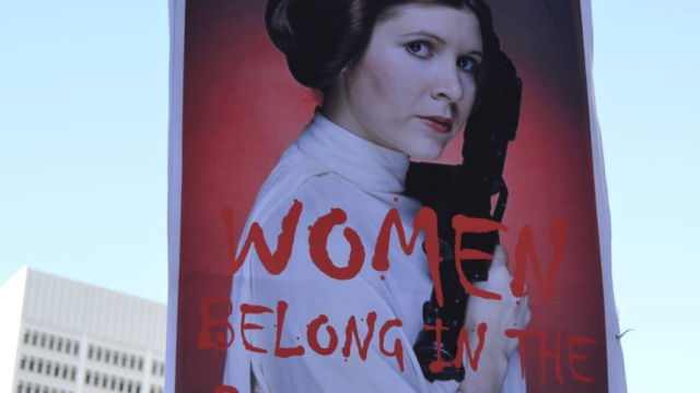 princess leia women's march