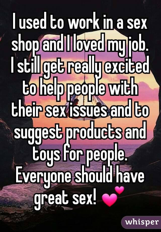 16 adult toy store employees admit their workplace secrets and