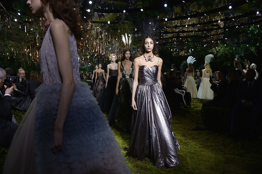 Maria Grazia Chiuri's First Dior Couture Collection Is a Woodland Fairy  Wonderland